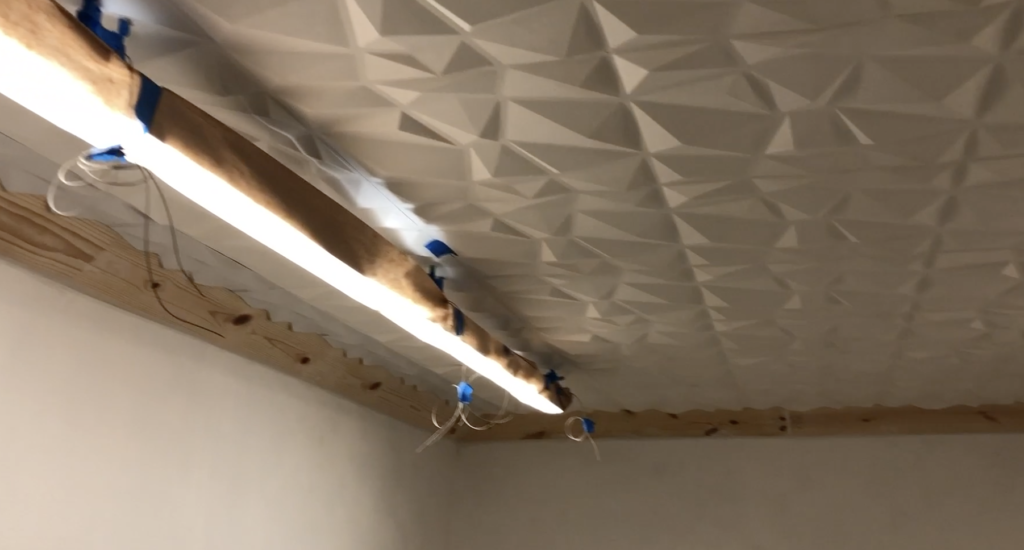 Wanting to insulate my ceiling basement solely for sound dampenin. After  lots of research, thinking of stapling faced insulation (R13, rolls) up  between joists. My hiccup is that the rolls come in