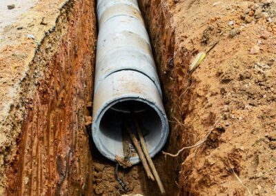 New Sewer Line