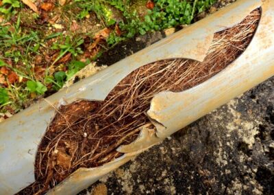 Root Intrusion Sewer Line